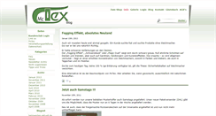 Desktop Screenshot of blog.mc-tex.de
