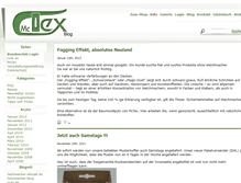 Tablet Screenshot of blog.mc-tex.de